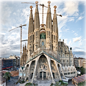 Sagrada-Familia, Barcelona, Spain